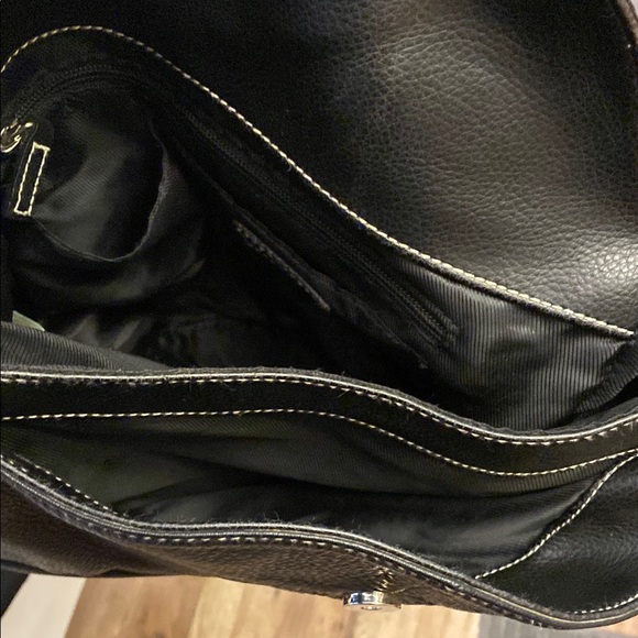 LRL Black Leather Women's Bag - Picture 12 of 14